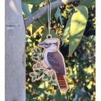 Wooden Decoration | Laughing Kookaburra